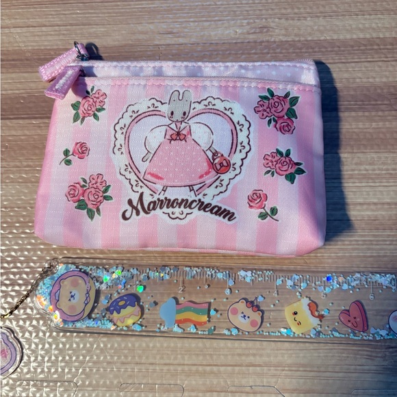 Sanrio Handbags - Sanrio Marroncream✨Soft Pink Accessory Pouch